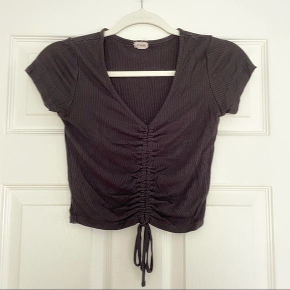 Garage Short Sleeve Crop Top - Picture 2 of 7